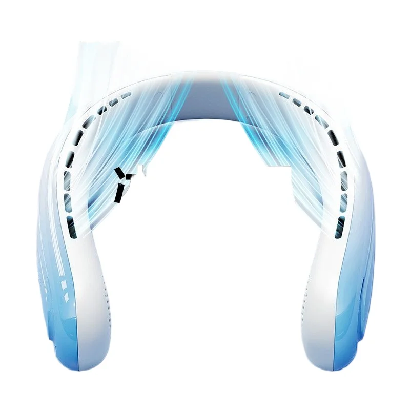 

Neck fan silent long battery life portable lazy neck hanging super strong small fan kitchen summer