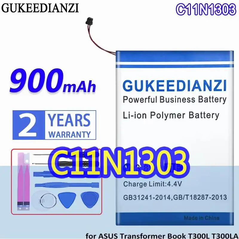 

2 - IN - 1 Tablet Keyboard Battery C11N1303 900mAh For Asus Transformer Book T300L T300LA Keyboard T300LA 0B200-00370100