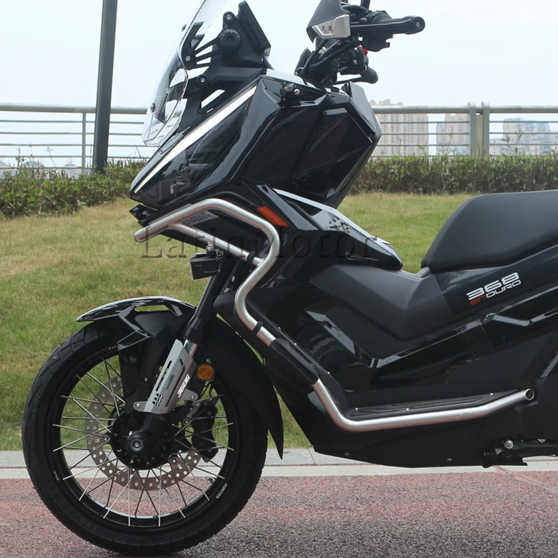 اكسسوارات الدراجات النارية ل ZONTES 368G 368 G 2024-2025 2026 الجبهة شوكة الحرس امتصاص الصدمات غطاء للحماية الإطار حامي