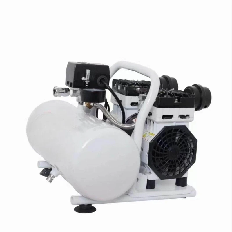 

Car tire pressure inflation pump, cleaning dust blower, portable compressor quiet