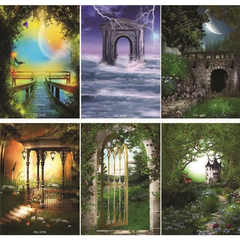 

SHUOZHIKE Art Fabric Photography Backdrops Prop fairy tale Photography Background #0019