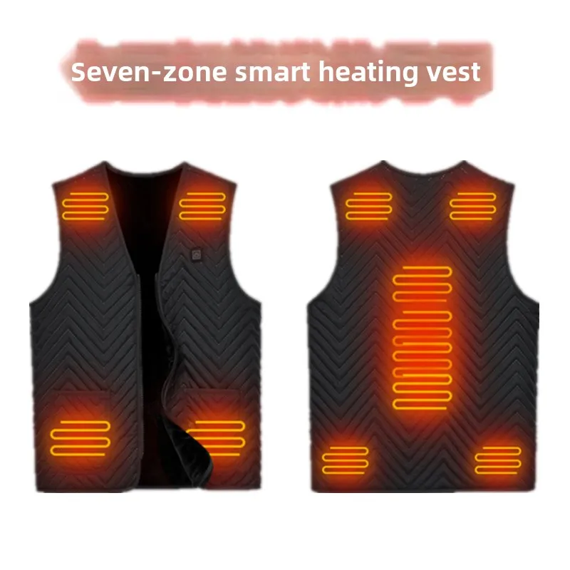 

Constant Temperature Thermal Electric Heating Vest Zone 7 Intelligent Self-Heating Vest Men