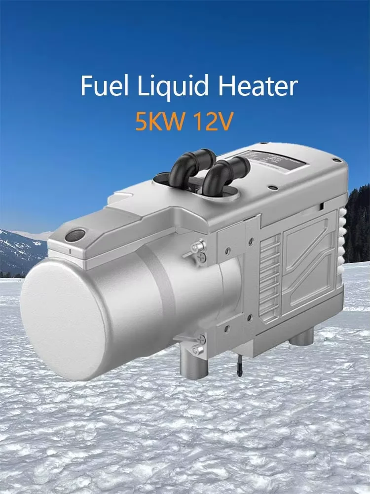 Car Diesel Fuel Liquid Heater 12V 5KW Wireless Remote Control W/ Water Pump diesel parking car heater preheater for truck RV