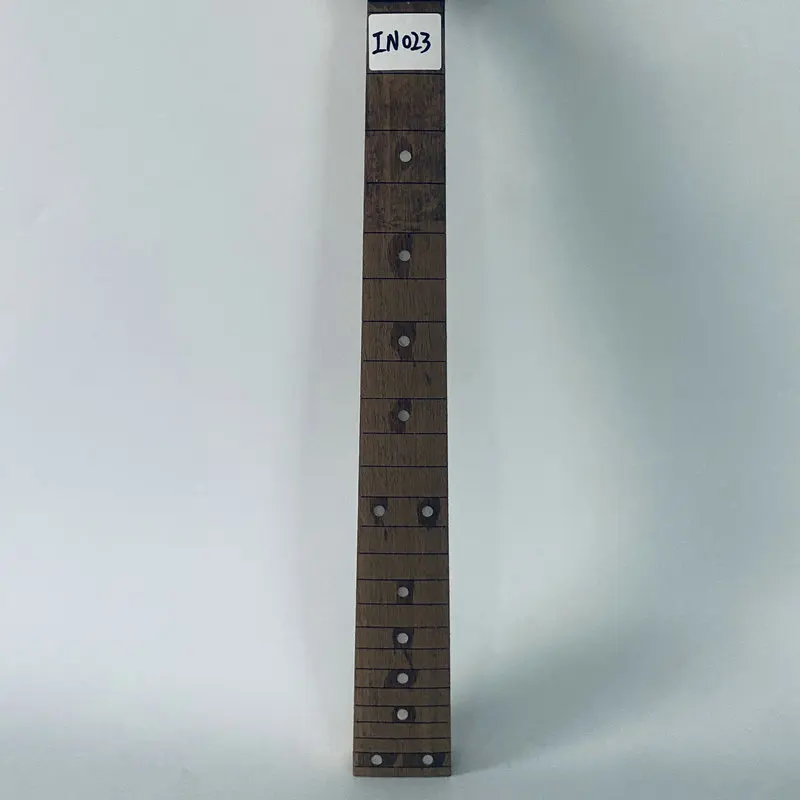 IN023 Original Ibanez Unfinished Without LOGO MINI Electric Guitar Neck 24 Frets 564 Scales Length for Guitar Replace Left Hand