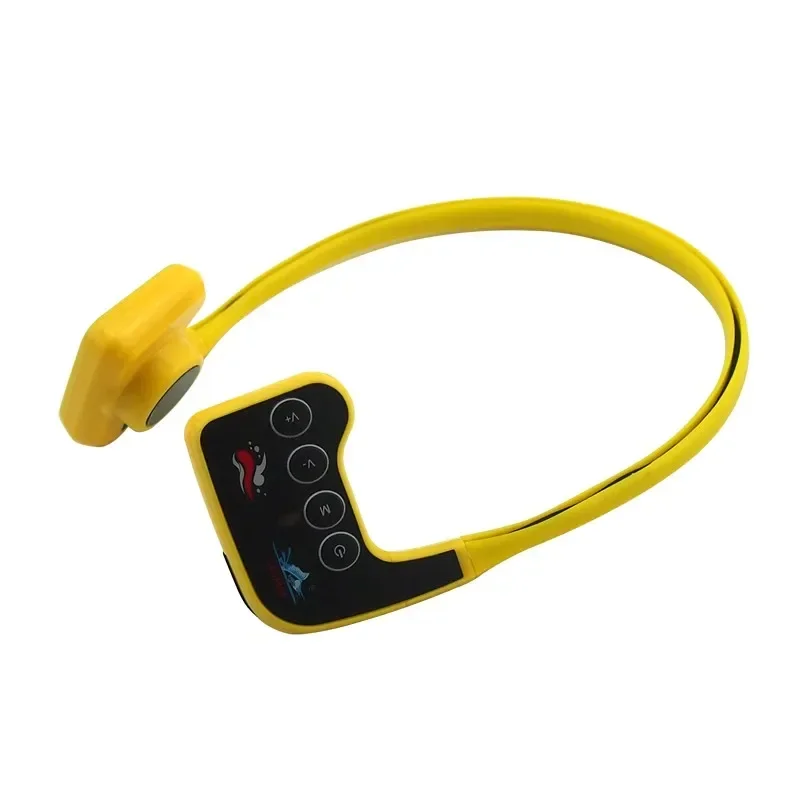 

Waterproof Swimming Training Instructor Bone Conduction Headset Bone Conduction Earphone Underwater Headphones for Swimming