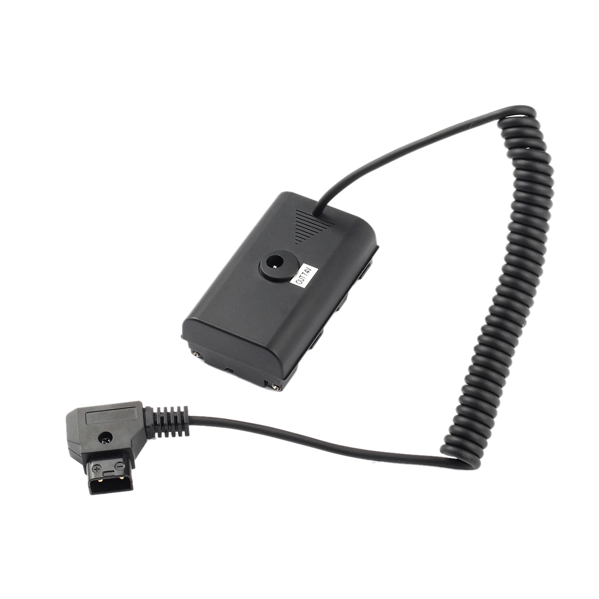 Cable adaptador de corriente para conector D-Tap a batería ficticia NP-F para Sony NP F550 F570 NP F970