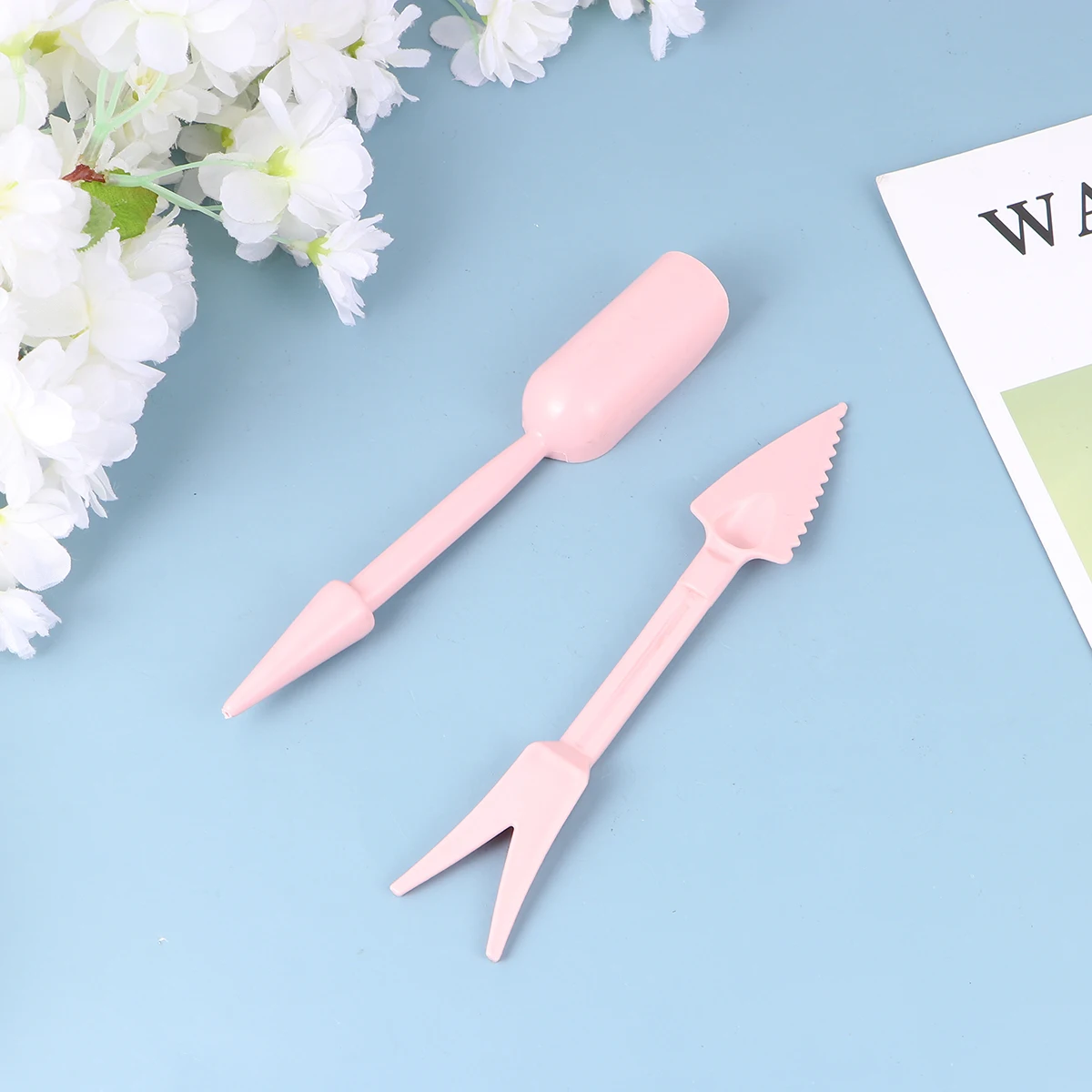 

10 pcs Mini Garden Hand Tools Succulent Transplanting Shovels Seedling Dibber Farm Vegetable Transfer Flowerpot DIY Dig Weeding