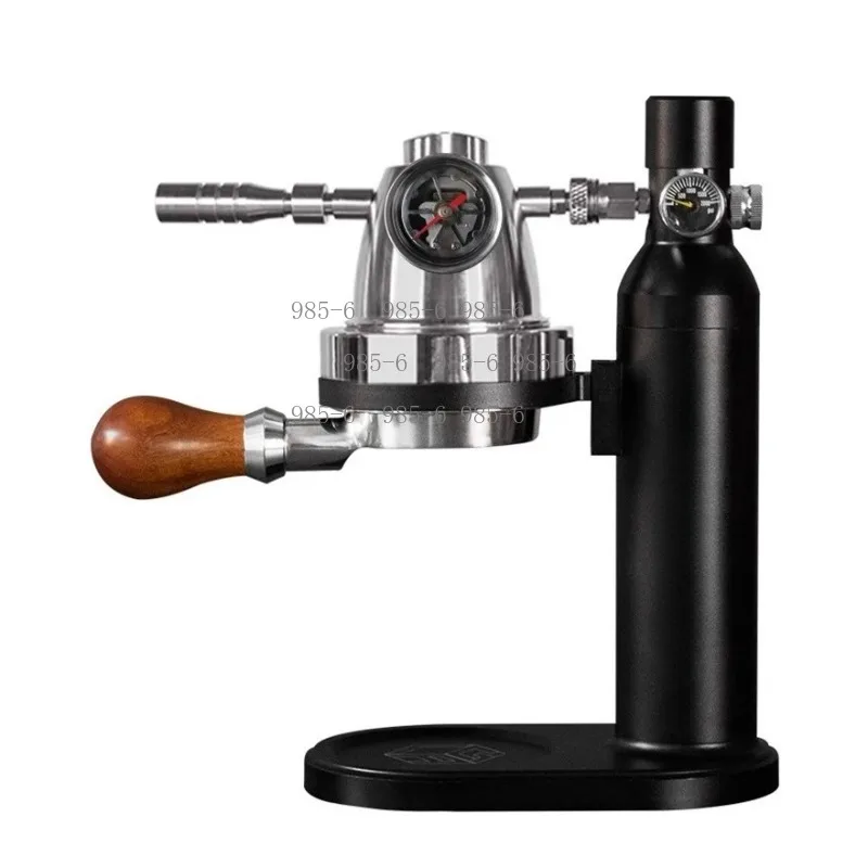 Outdoor Camping Pneumatic Air Pump, Commercial Household Semi-Automatic Espresso Machine, Self-contained Air Cylinder