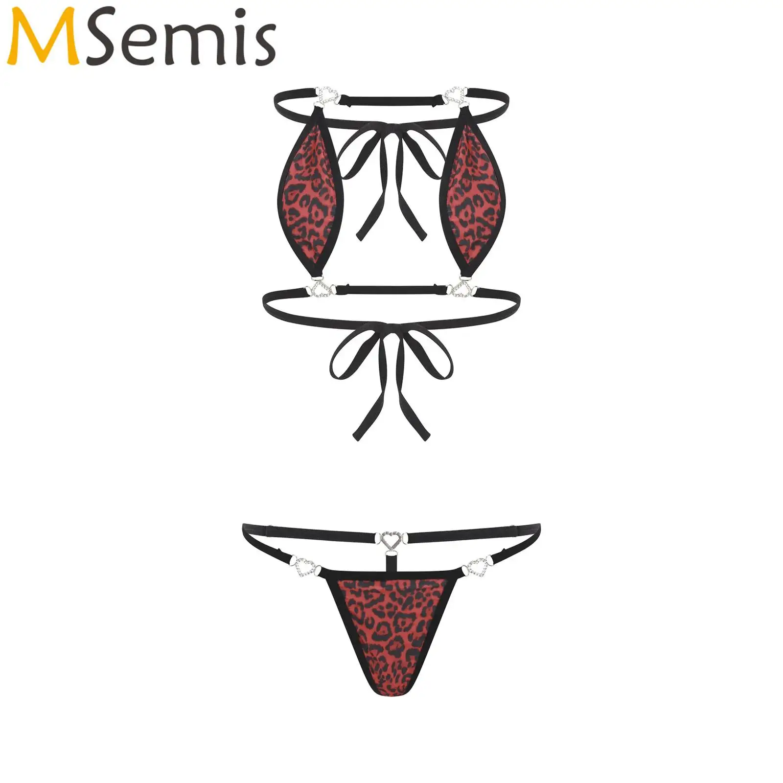 

Женский бразильский микро-мини-бикини, комплект нижнего белья, мини-бюстгальтер на шнуровке с лямкой на шее и стринги с Т-образной спинкой, комплект бикини, ночная рубашка, купальник