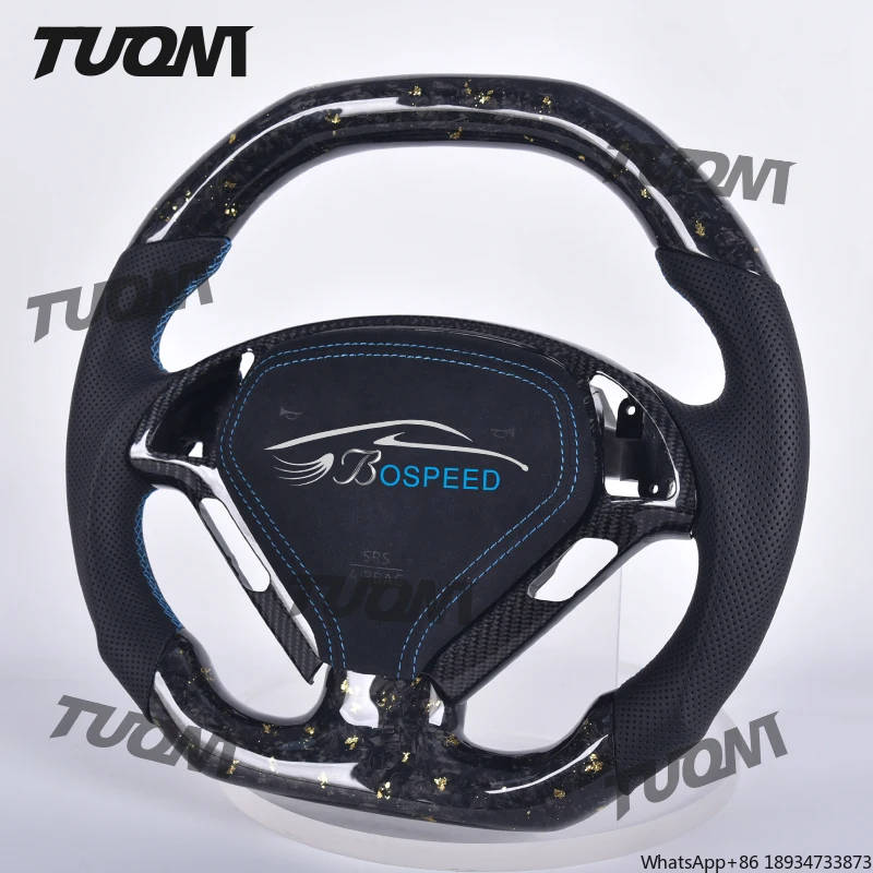 

Custom Made Forged Carbon Fiber Car Steering Wheel For Infiniti G37 G35