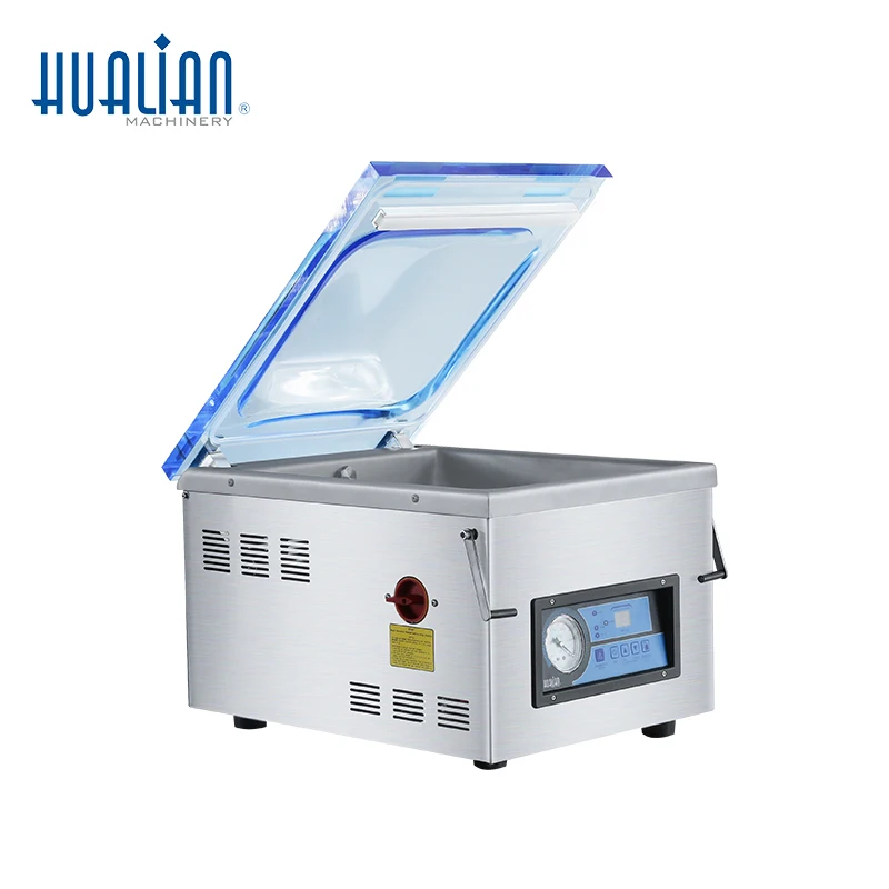 HVC-300T/1A Hualian التعبئة الحرارية الأوتوماتيكية غرفة واحدة ختم السدادة آلة فراغ #2