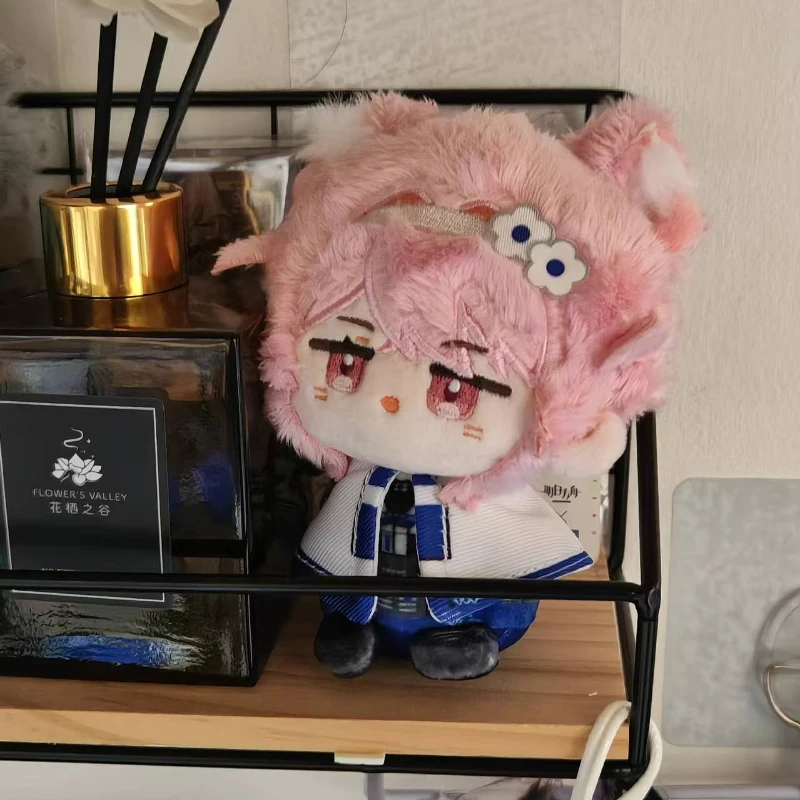 12cm jeu d'anime archevaliers Kawaii Cosplay peluches jouet porte-clés Shu Texas Mini Dango peluche sac à dos Kerring charme cadeau