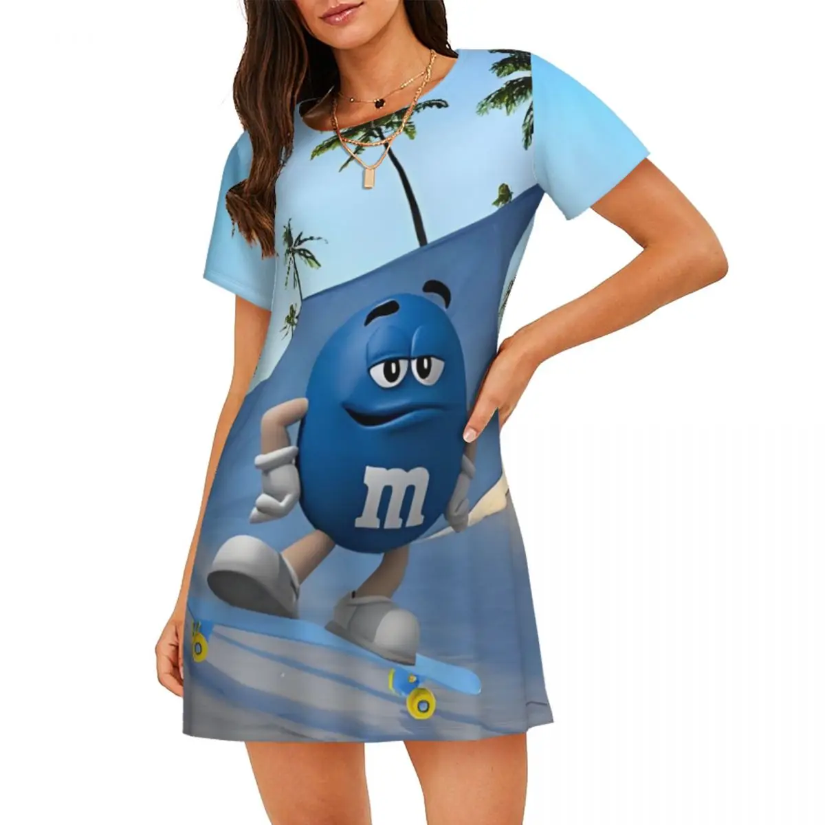 

Пуловер M-MS на заказ, ночная рубашка для сна, свободная пижама, пижамное платье, мягкая ночная рубашка, одежда для сна