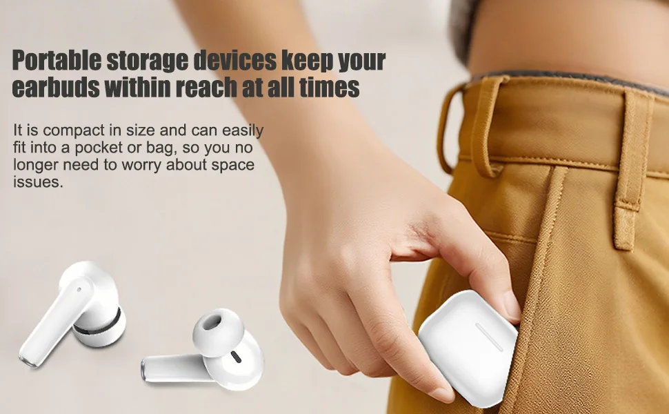 Portable electronic device being demonstrated in various positions. Text visible but partially cut off discussing storage features.
