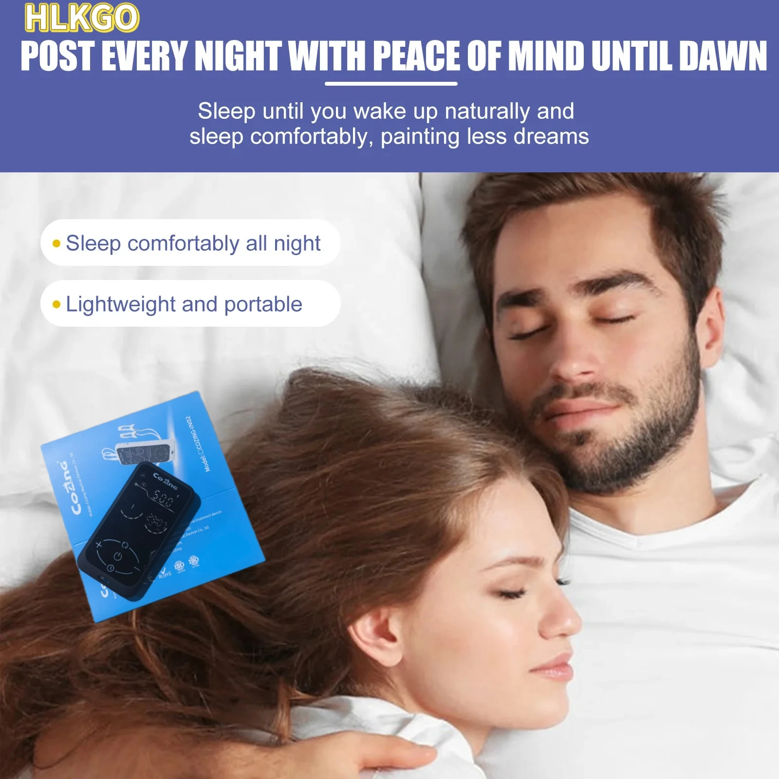 

Digital CES Therapy Machine - Treats Insomnia, Relieves Anxiety, Decompression, Headache & Neurasthenia