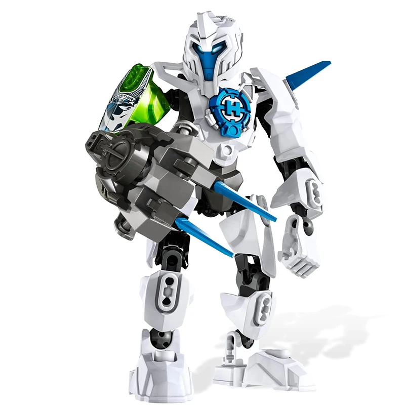 Hero Factory Star Warrior Bouwstenen Evo 2in1 Combinatie Robot Mech Bionicle Figuren Stenen Speelgoed voor Jongens Kindercadeaus - afbeelding 1