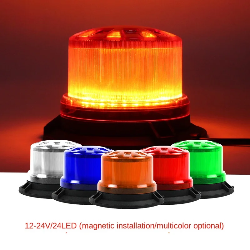 Super Bright LED Warning Lights for Cars and Trucks - Stay Safe on the Road Perfect for Traffic Control and Forklifts