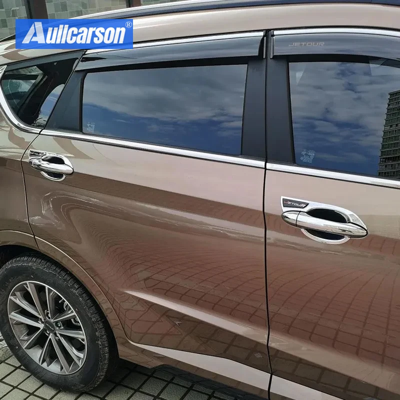 For Jetour X70 Plus 2024 2025 Chrome Door Handle Cover Trim Bowl Chromium Styling Full Coverage Accessories 8 Pieces