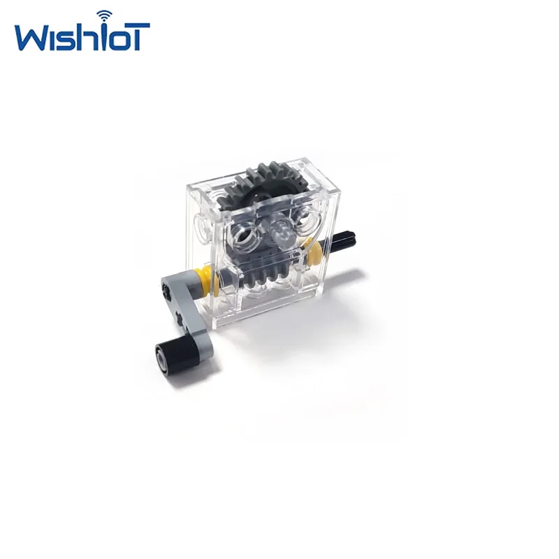 MOC 터보 기술 블록 기어 부품 클리어 터보 박스 6588/4716/3648 조립 장난감 소형 브릭 교체 액세서리