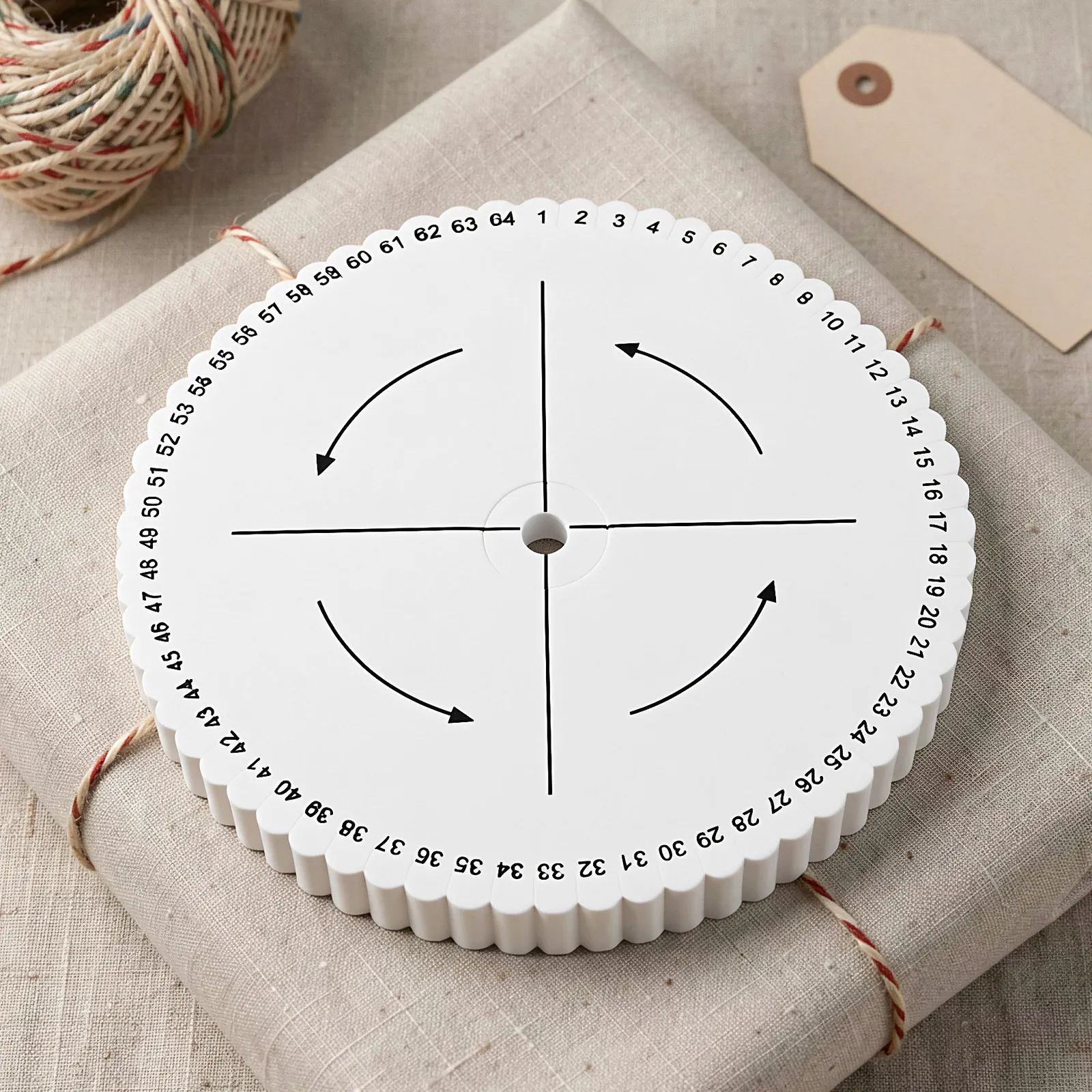 6pcs 15cm Kumihimo Braiding Disk Round Foam Braided Plate Bracelet Weaving Board Beading Cord Disc