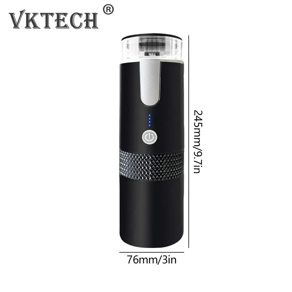 170ML New Portable Coffee Machine Coffee Maker Electric Capsule Ground Coffee Brewer Fit Coffee Powder and Coffee Capsule