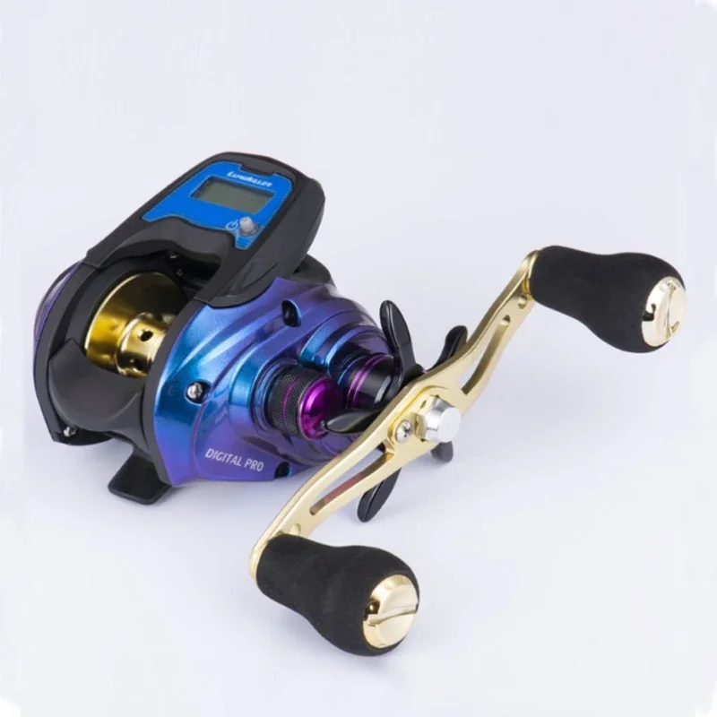 

Accurate Display Baitcaster Reel 5+1BB 9kg Drag 6.3:1 Gear Digital ProElectronic Fishing Reel