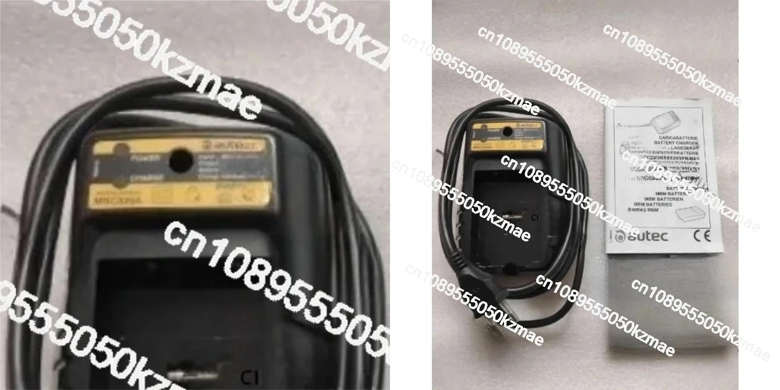 

MBC825A Battery Charger & MBM06MH Battery for Autec Radio Remote Control, 7.2V 750mAh, Industrial Crane Remote Control