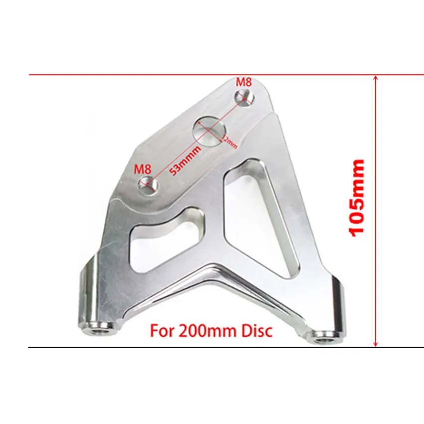 Motorrad RPM Bremssattel 4-Kolben für Yamaha Aerox Nitro RSZ JOG BWS 100 125 Zuma GROM Scooter Dirt Bike Scheibenbremssattel