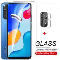 Protective Glass For Xiaomi Redmi Note 11S Global Screen Protector Camera Lens Tempered Film Redmi Note11 S Note 11 S 4G Glass