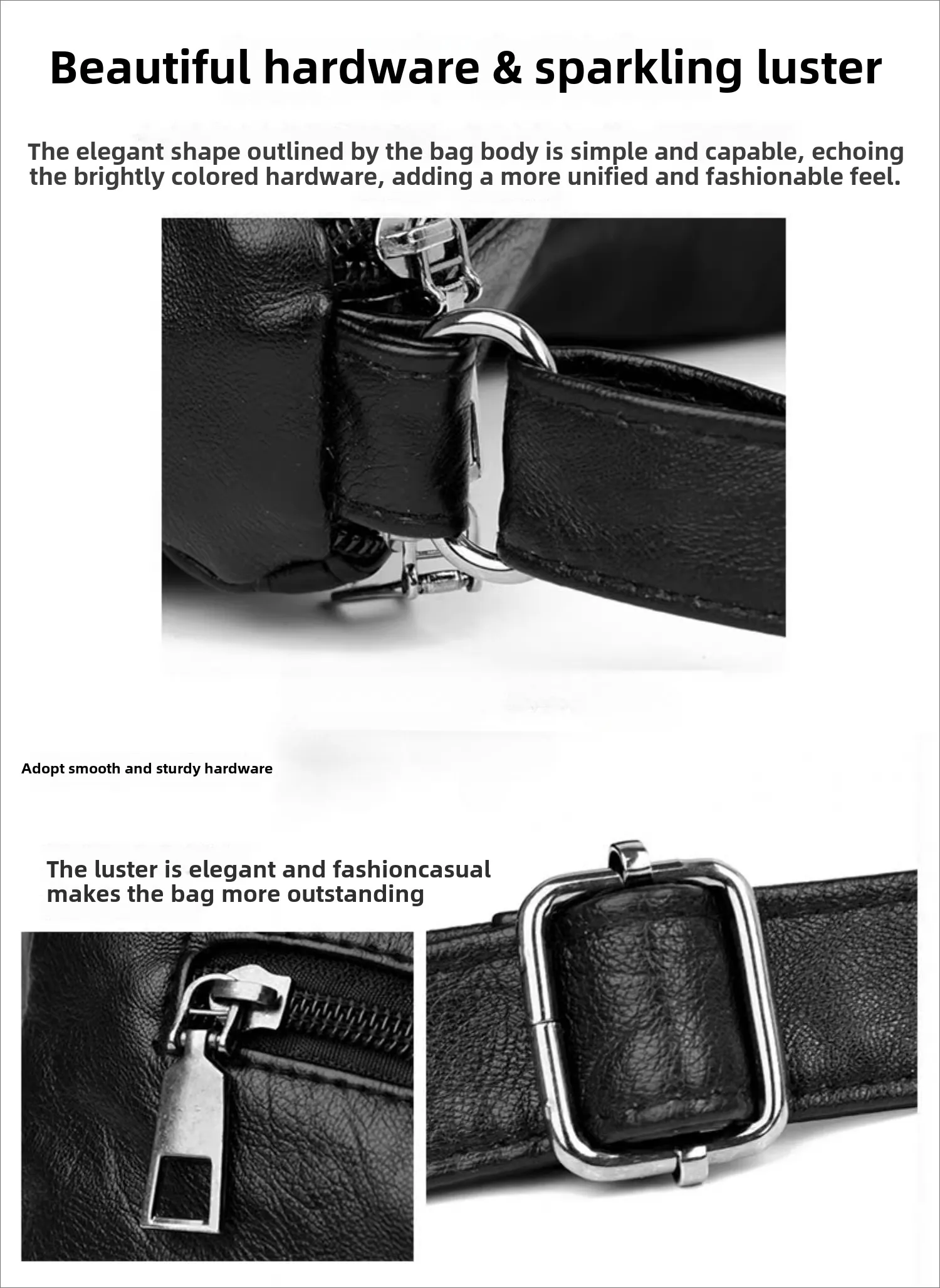 2025 Multi Pocket Women's Bag, Soft Leather Bag, New Single Shoulder Crossbody Bag, Women's Backpack, Middle-aged Mother Bag