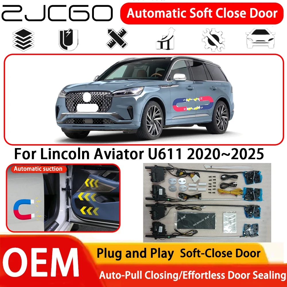 

﻿ Система автоматического мягкого закрывания дверей (Soft Close) для Lincoln Aviator U611 2020-2025, OEM, Plug and Play