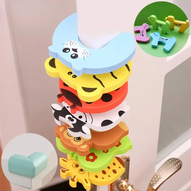 

Baby Safety Door Stopper Baby Furniture Protection Anti-Pinch Finger Protector Protector Security Lock Baby Doors