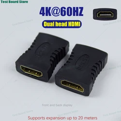 1Piece HDMI 4K Converter Female to Female HDMI Cable Expander Extension Cable Connector for PS4/3 Projector Laptop Projection