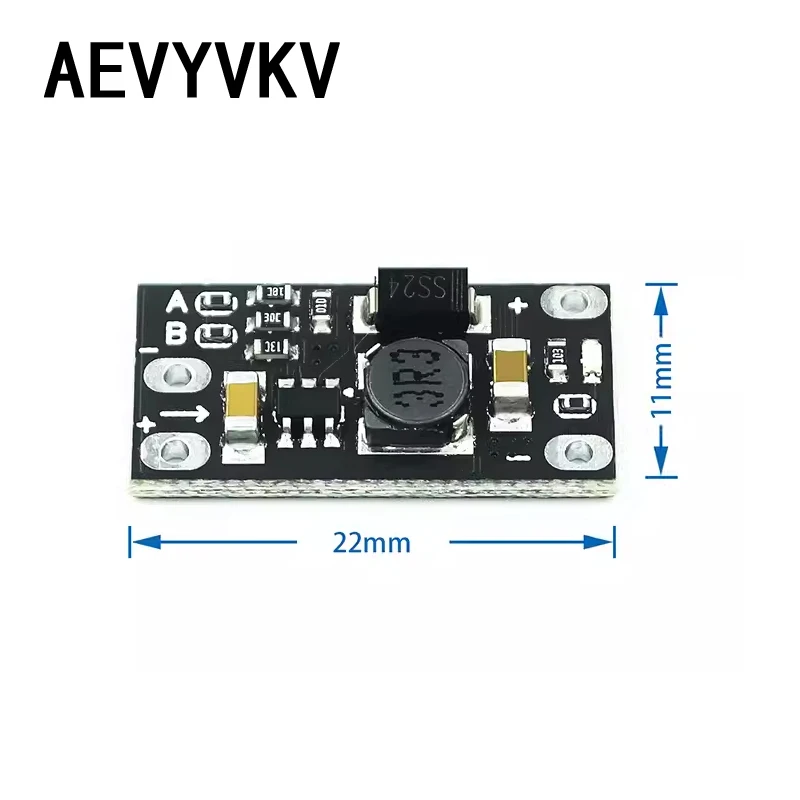 5PCS Mini DC Boost Converter Board Output 3.7V To 12V 5V/8V/9V/12V DC Step Up Module PCB Board Li-Battery Boost Voltage Module