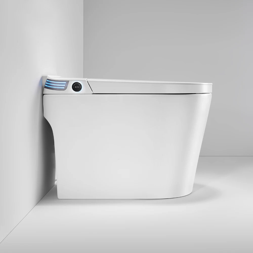K68 Luxury Aodi Brand Modern Siphon Jet Flushing Type One Piece Ceramic Smart Toilet Built-in Cistern