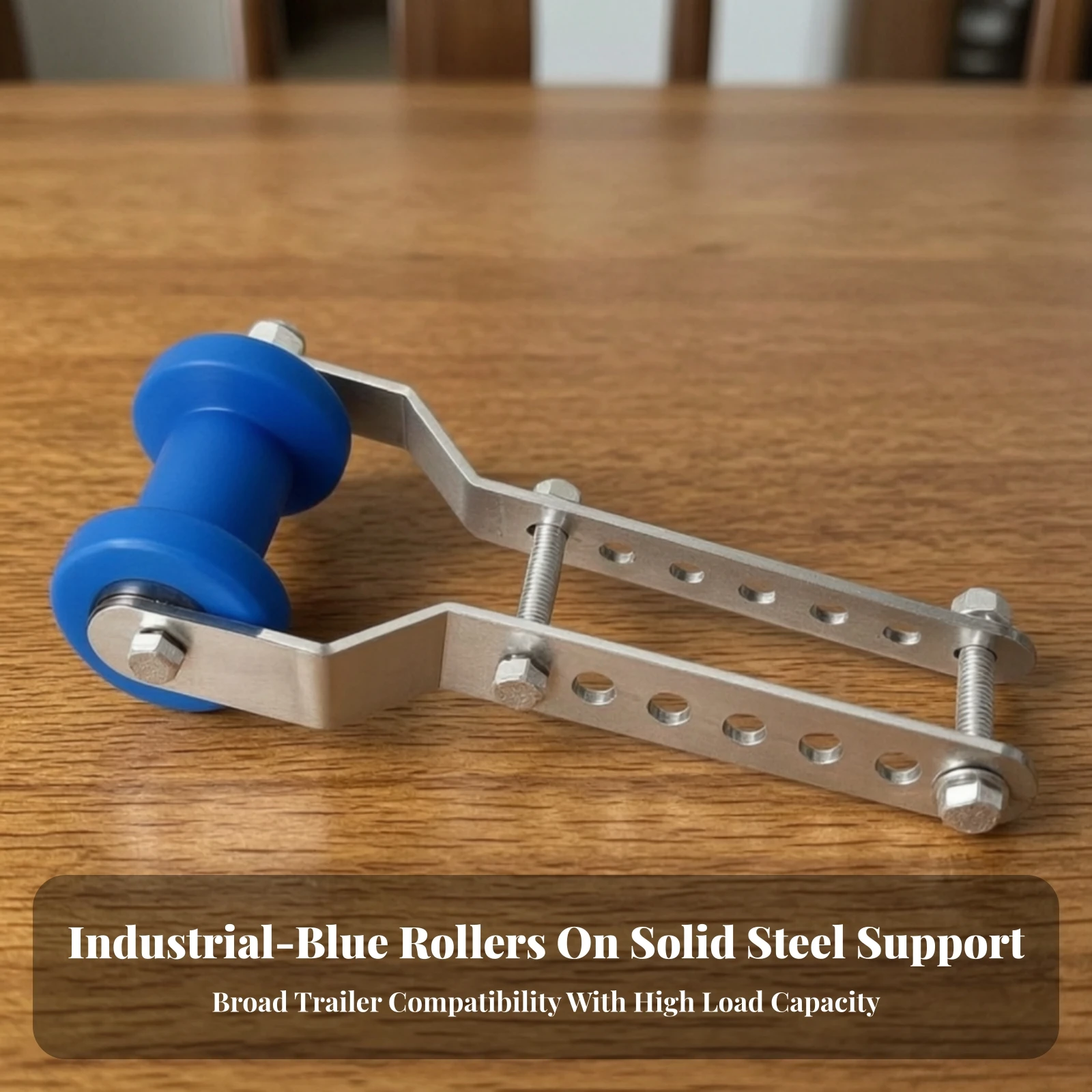 Boat Trailer Part Sturdy Adjustable Trailer Support Roller Bracket for Outdoor Use