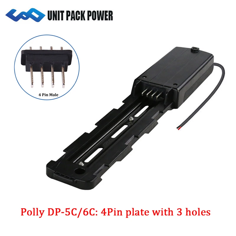 Ebike Battery Bottom Base Hailong Polly G56 G70 DP-5 5C 6 6C 9 9C Mounting Plate Bracket Holder Fixing Electric Bicycle Battery