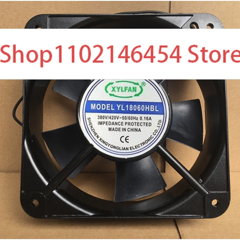 1 PC pour XYLFAN YL18060HBL AC 220 V 0.30A 180x180x60mm ventilateur de refroidissement à 2 fils