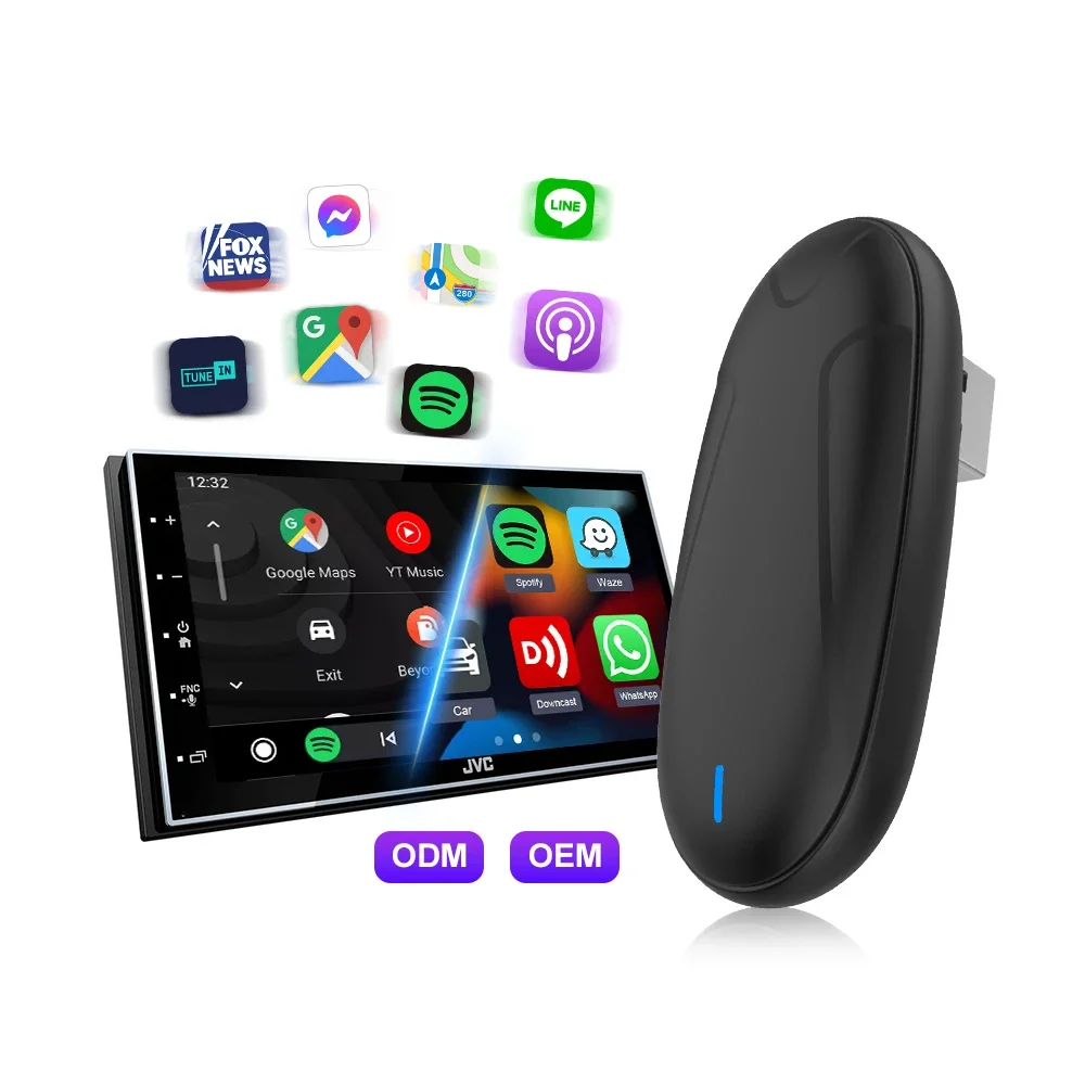 

Carlink Car Stereo Wired Carlife To Wireless Android Auto And Carplay USB Adapter X1Ca X2Ca Ai Box Car Play Dongle for Baidu