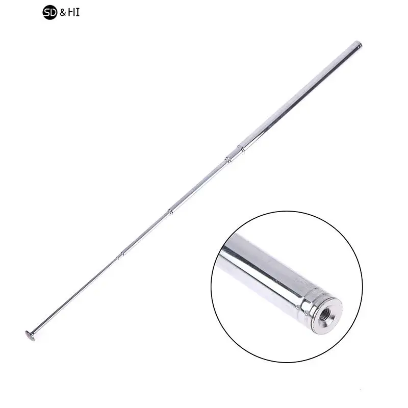 1PC 140 cm 10 Section Telescopic Antenna FM AM Aadio