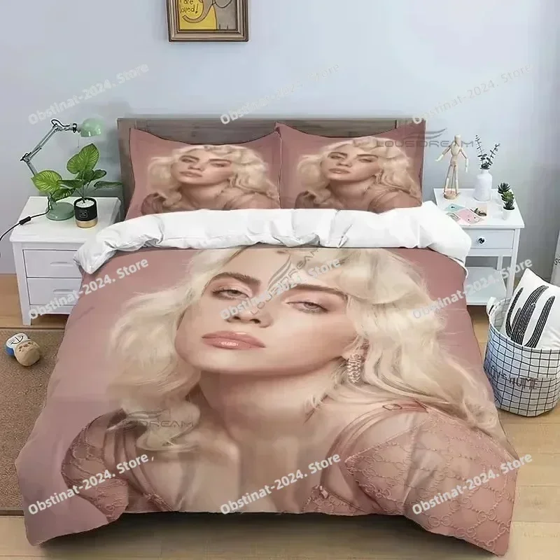 Popular Star B-E Singer Bedding Set Print single Comforter Quilt Bed Cover Duvet Cover Pillow Case 3 Pieces Sets Kids Adult Size