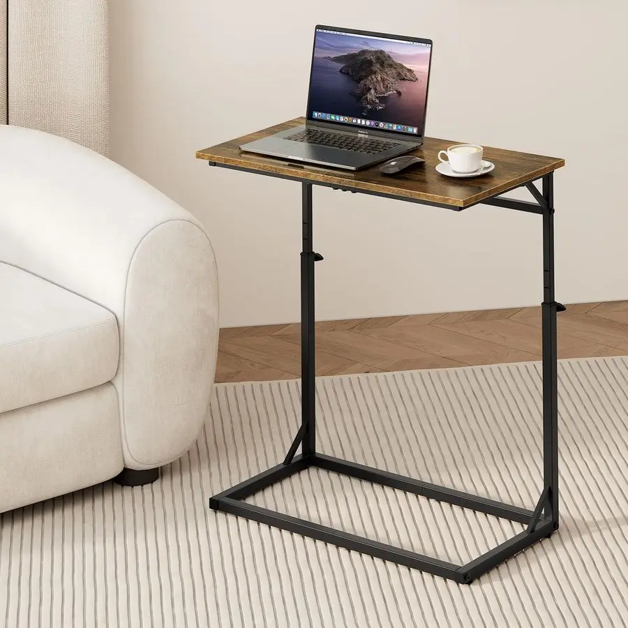 C Shaped End Table,…