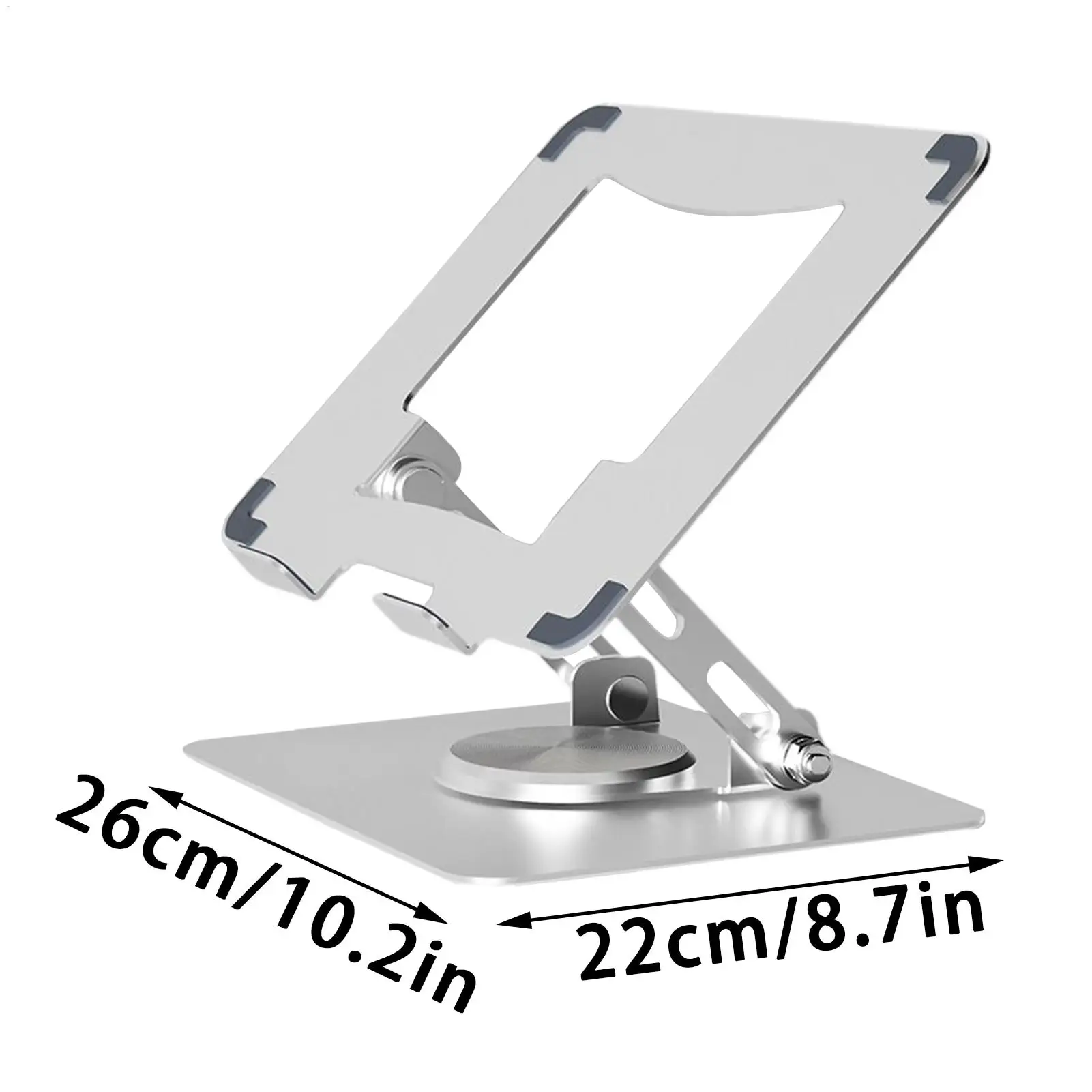 調節可能なラップトップスタンド通気性ノートブックホルダーライザー 14-17.3 ラップトップ用ポータブルコンピュータスタンドデスク教室職場用