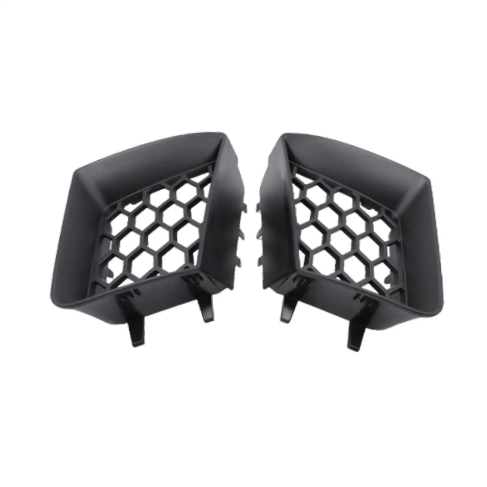 

2Pcs Radiator Grille Repair Part Easy Installation Directly Replace Honeycomb Grill for Seat Cordoba 6L Ibiza 6L 2002-2009