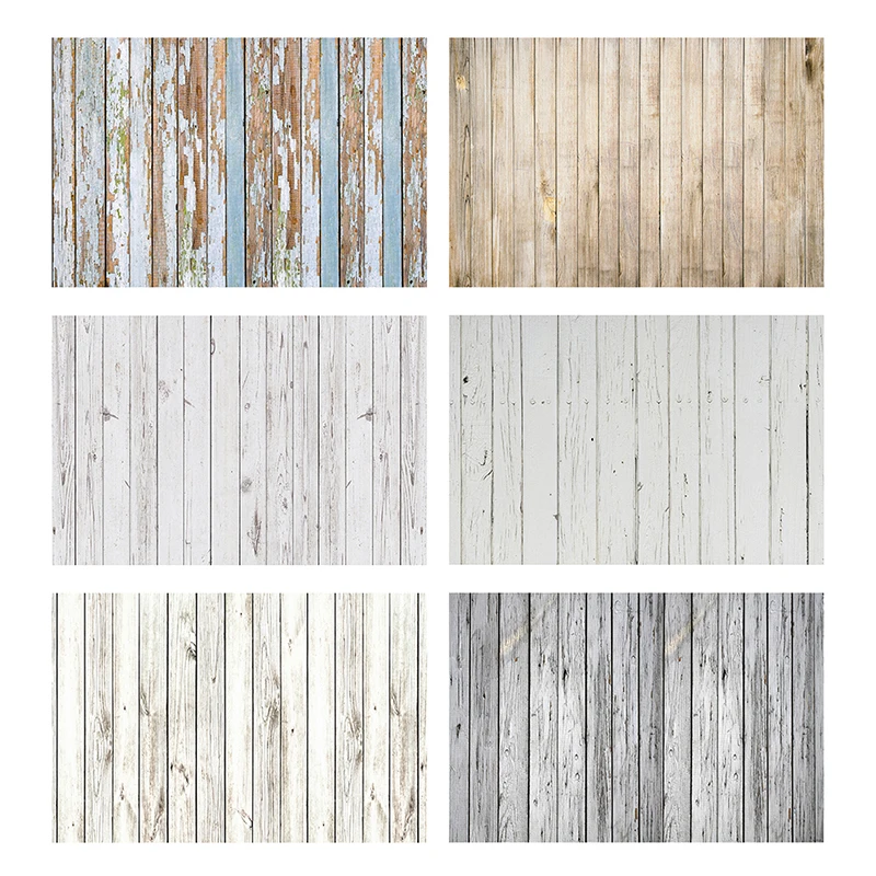 Wooden Floor Plank Photography Backdrops Wood Grain Photo Background Studio Shooting Props Wall Hanging Poster Home Decoration