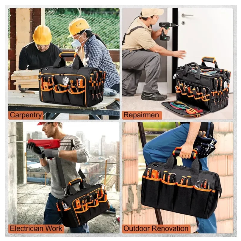Tas Peralatan DGEV, Organizer Tas Peralatan, Tas Peralatan Teknisi Listrik, Tas Peralatan, Tempat Peralatan, Tas Peralatan untuk Teknisi Listrik