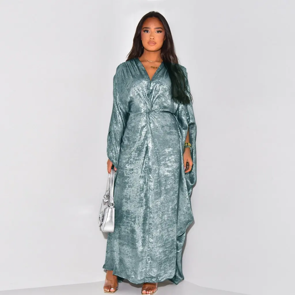 Loriya Elegante abito da festa primavera estate Robe Abaya LR824 Taglia L/XL/XXL/XXXL per capispalla alla moda da donna taglie forti