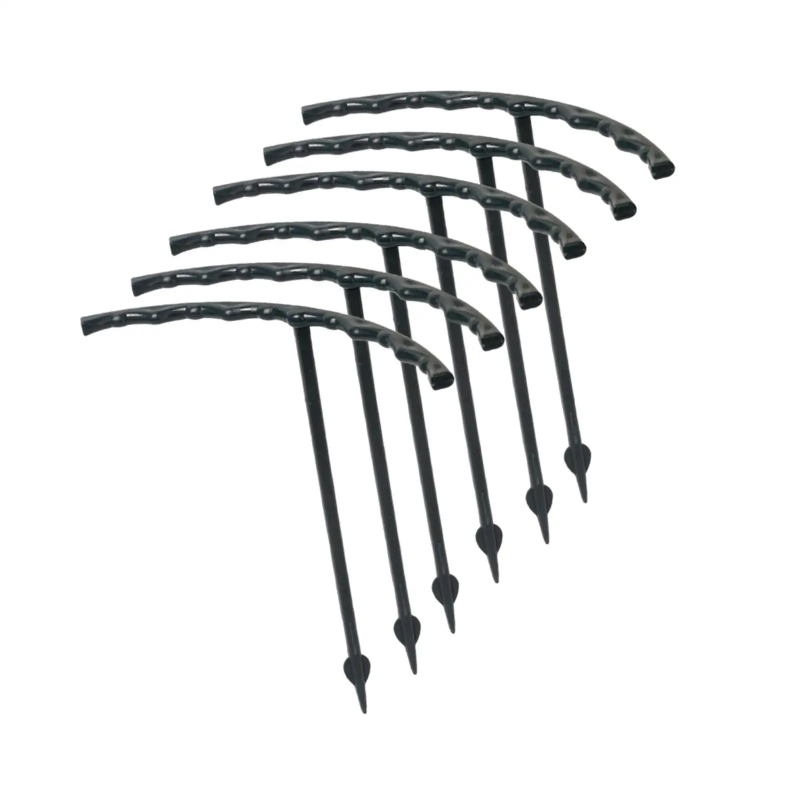 Plant Support Stakes Curved Rod Peony Cage Rings Garden Plant Support for Indoor Plants and Outdoor Vines