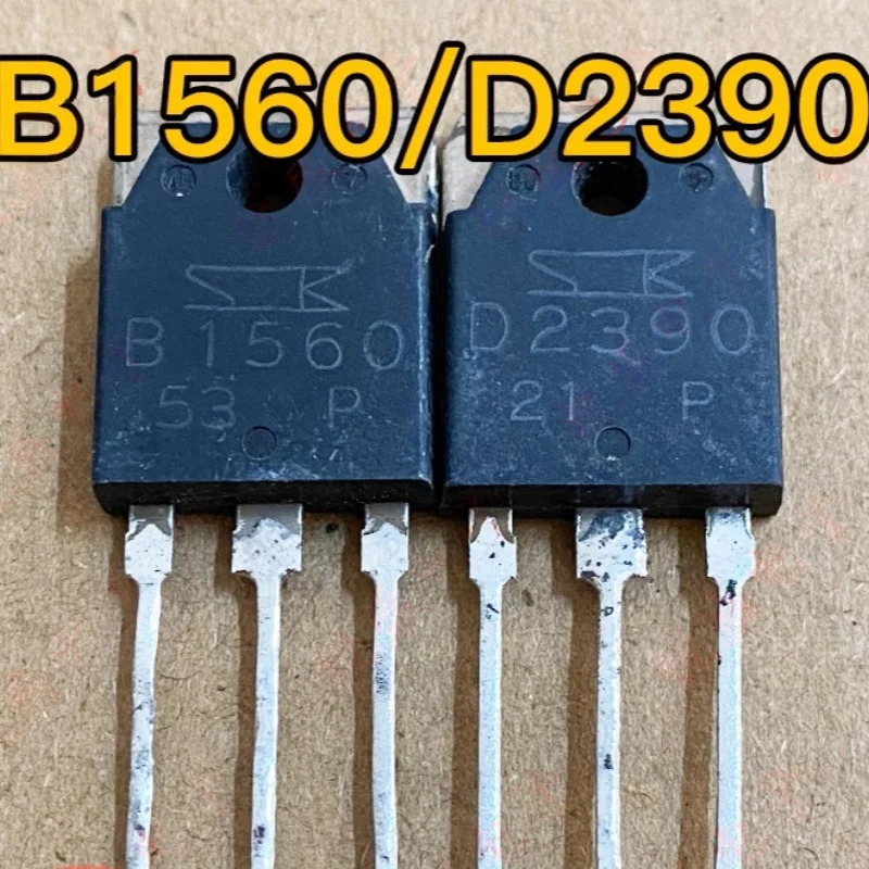 10 пар оригинальной разборки B1560 D2390 2SB1560 2SD2390