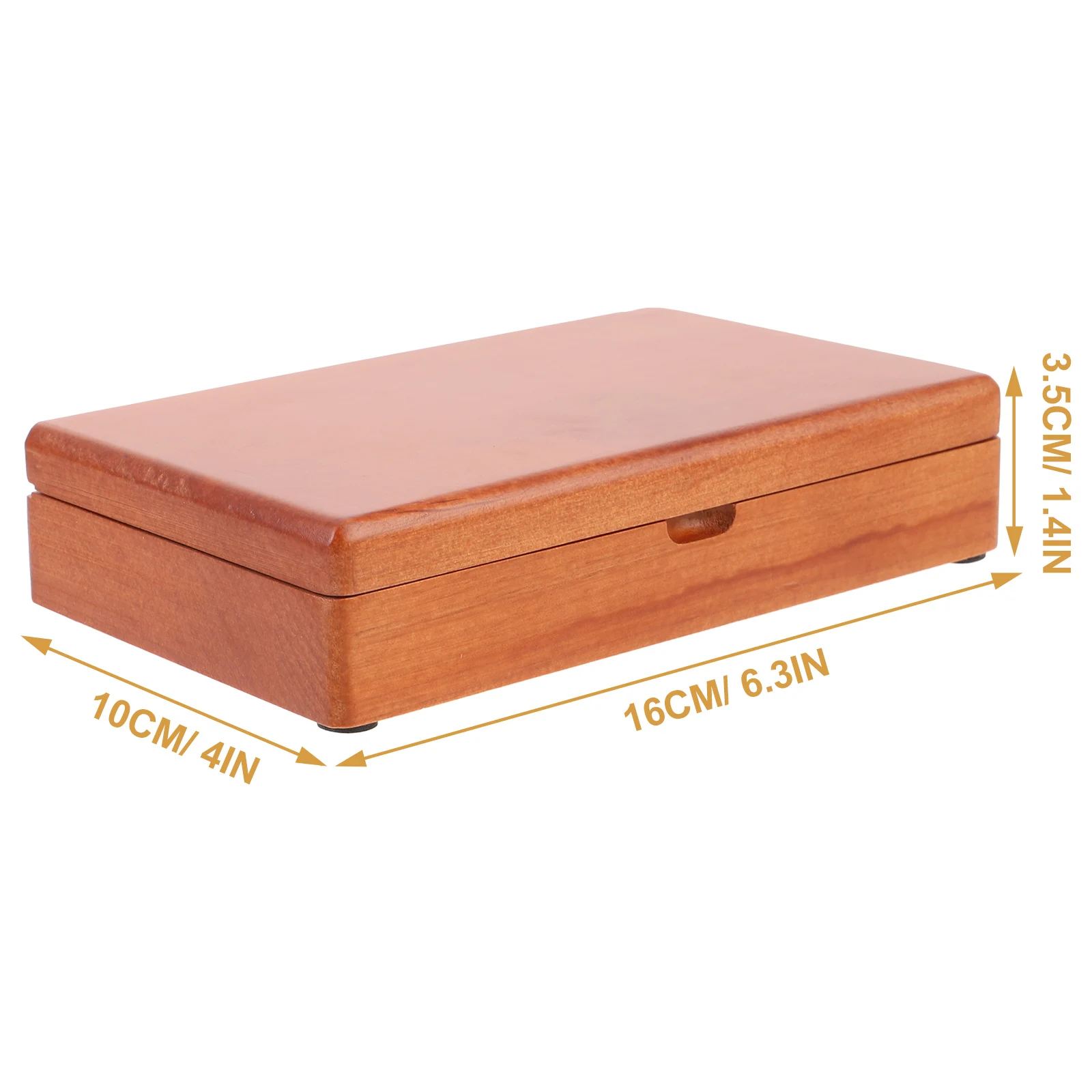 

Wooden Stamp Box Ink Pad Calligraphy Organizer Portable Seal Holder Craftsmanship Multi Functional Stamper Storage Box